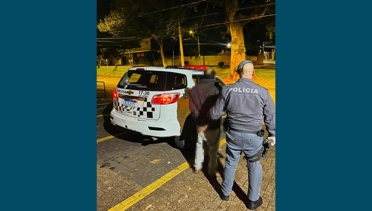 PM prende homem por pensão e o identifica em furto a igreja em Mogi Guaçu