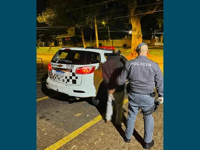 PM prende homem por pensão e o identifica em furto a igreja em Mogi Guaçu
