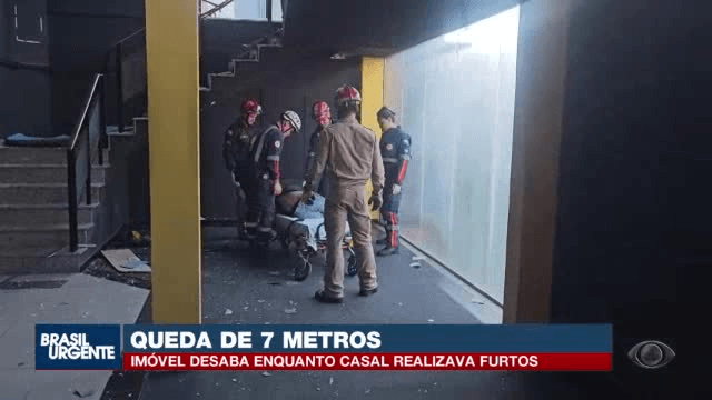 Suspeito cai de altura de sete metros durante furto em imóvel de Curitiba