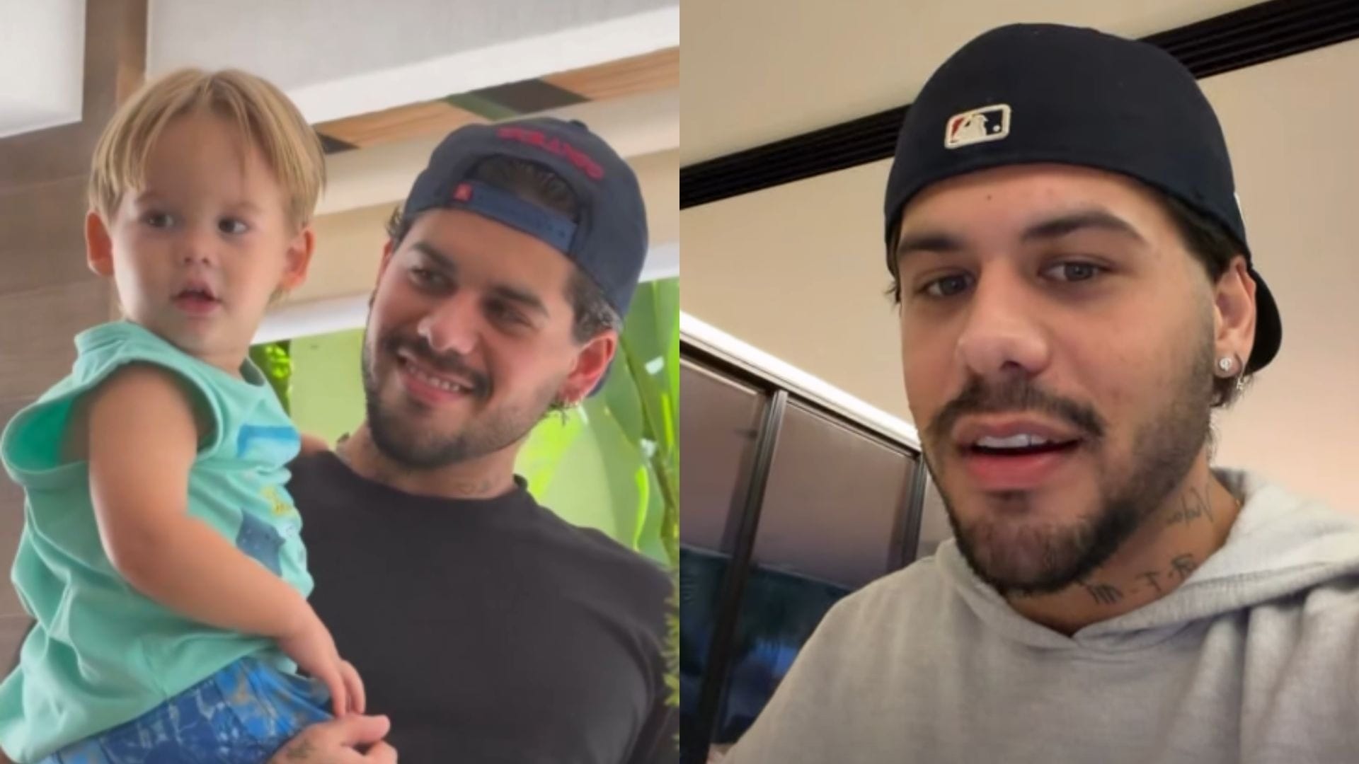 Zé Felipe é criticado após incentivar filho a falar 'pau nas meninas'
