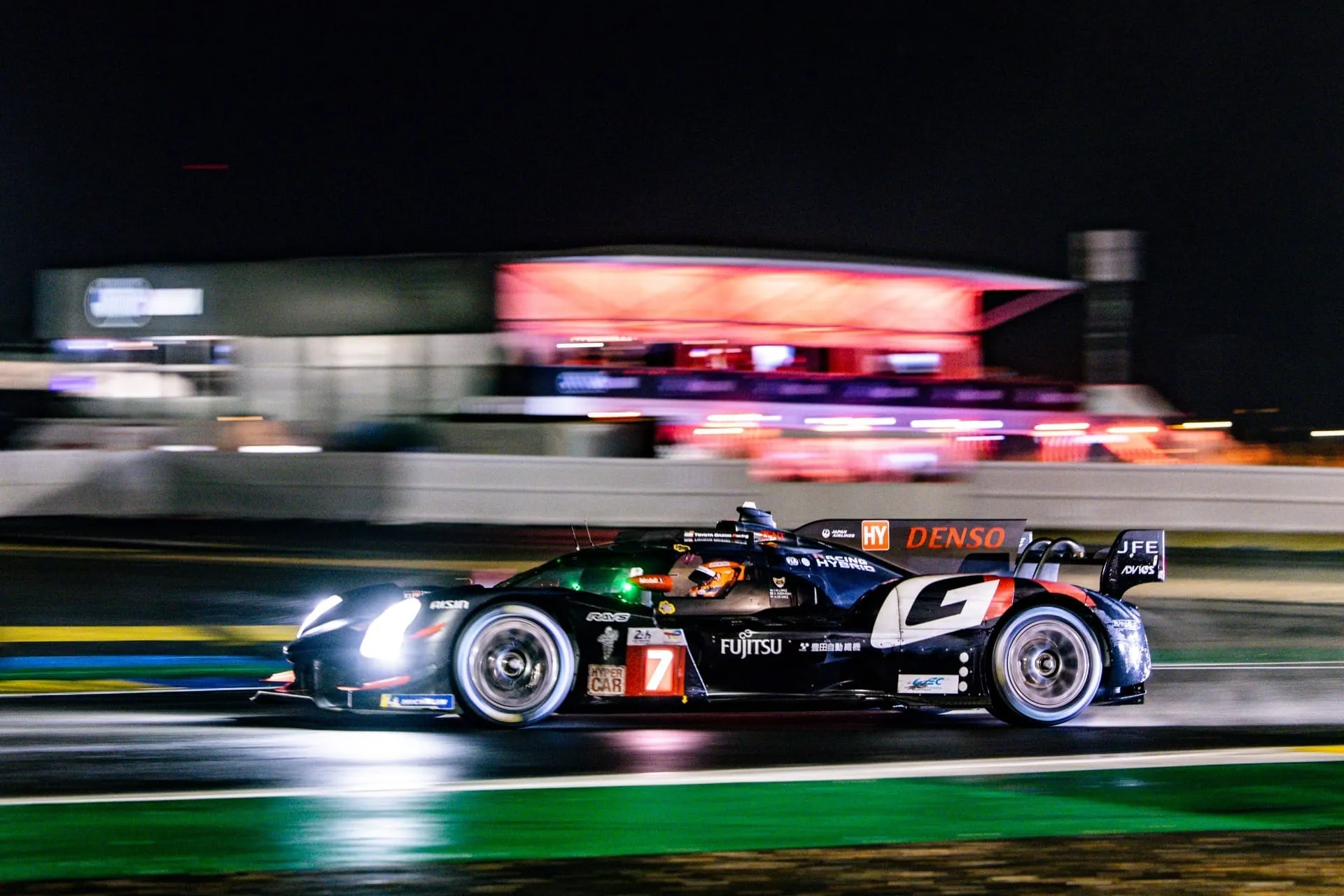24h de Le Mans em 2024 sofreu com fortes chuvas