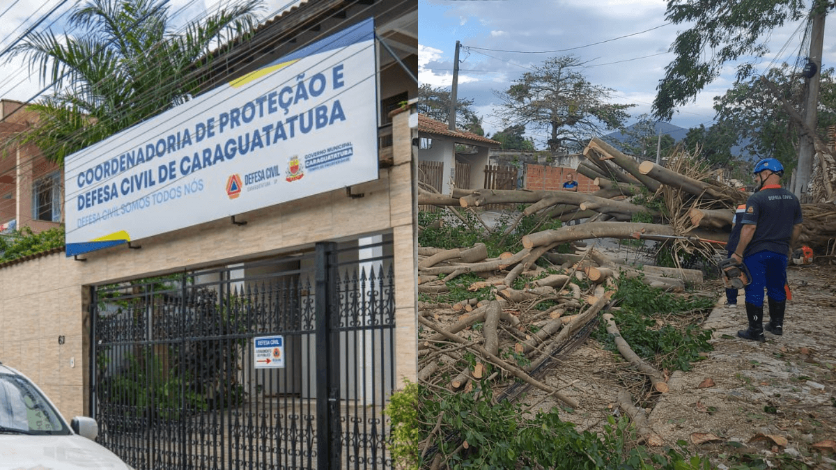 Defesa Civil: Caraguatatuba registra queda de cabo de alta tensão