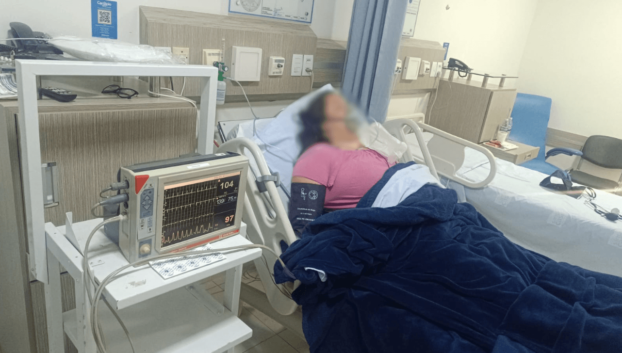 A descoberta do erro médico deu início a um calvário de novas internações