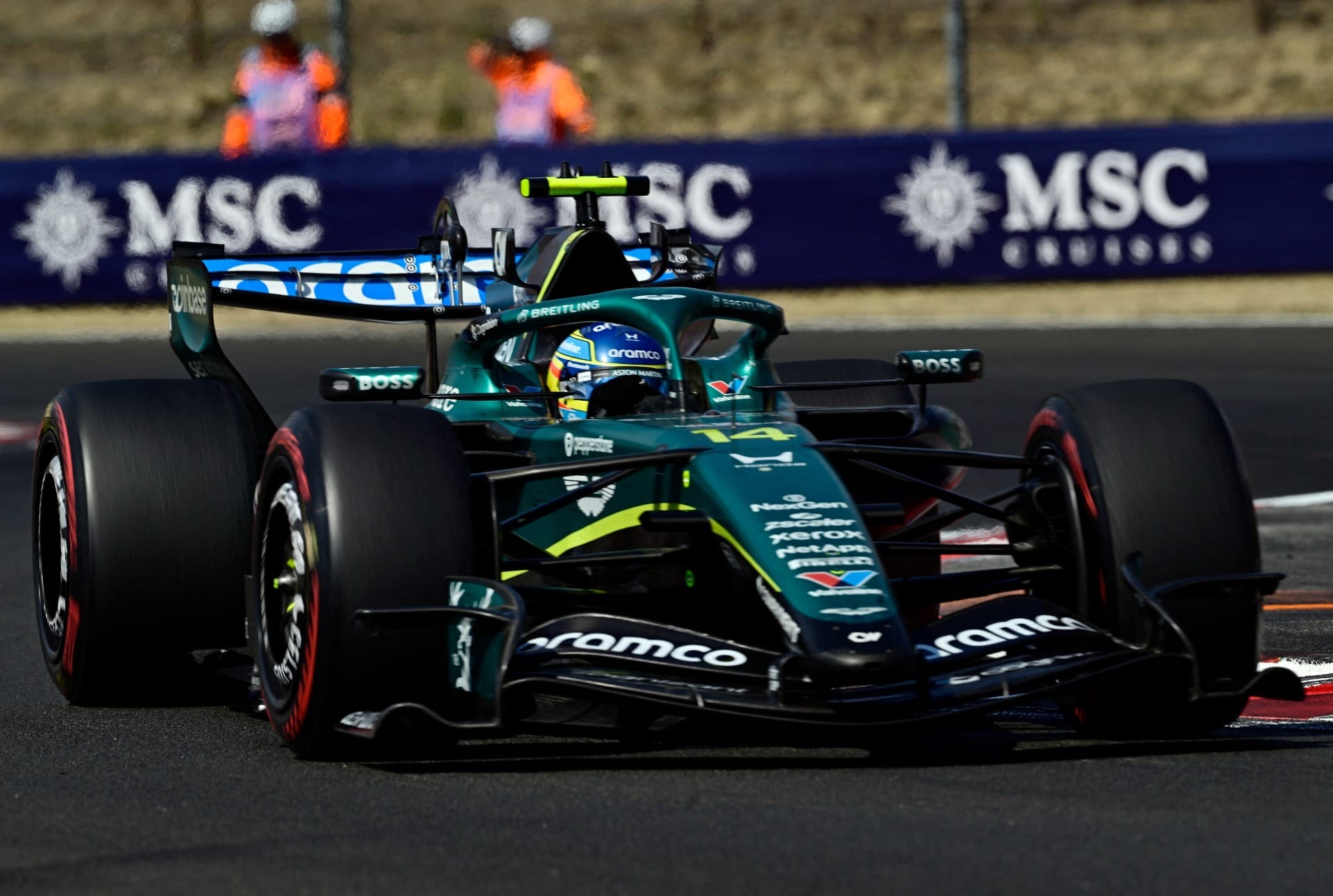 F1: Aston Martin testa nova unidade de potência antes da pausa de verão