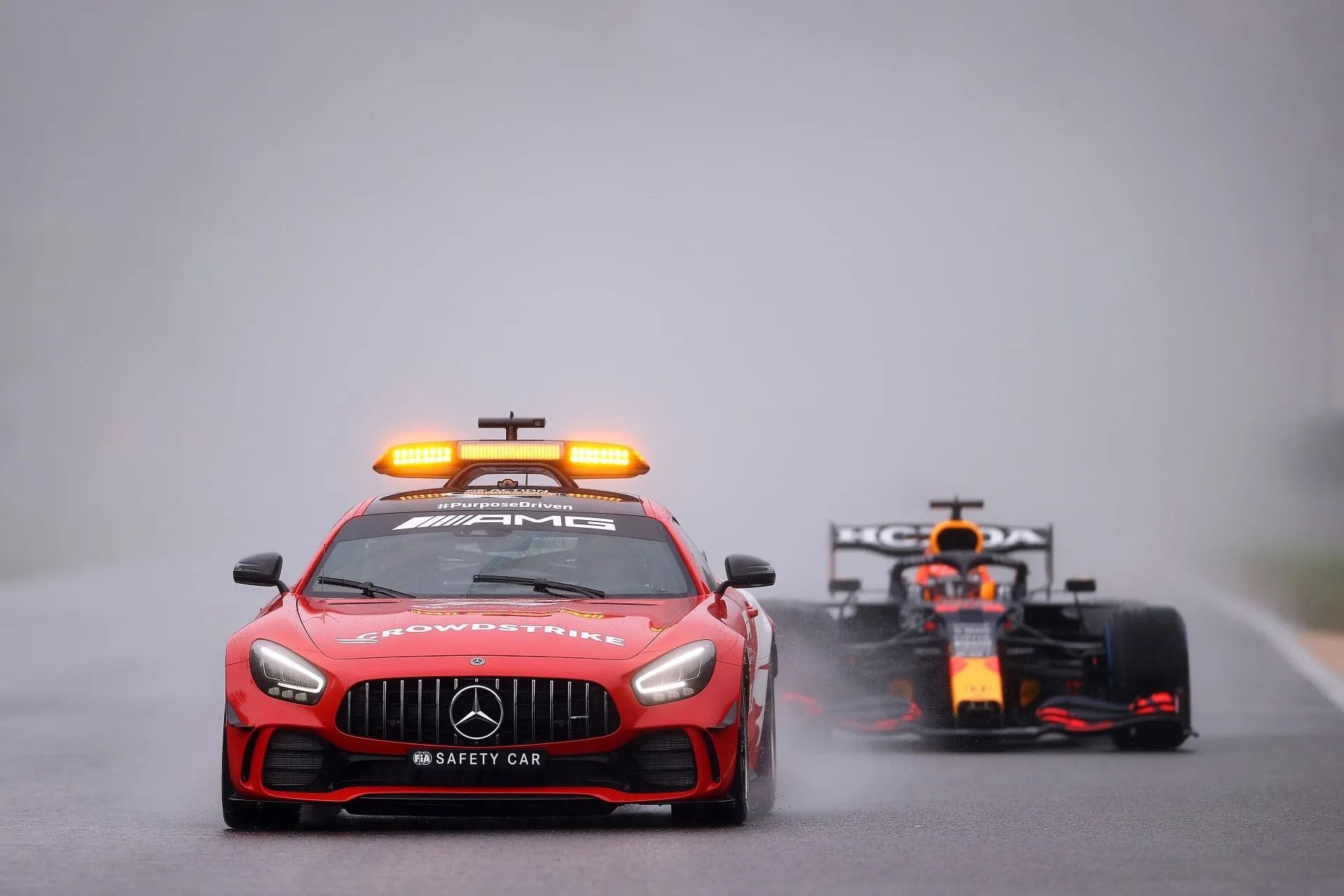 GP da Bélgica de 2021 teve apenas uma volta