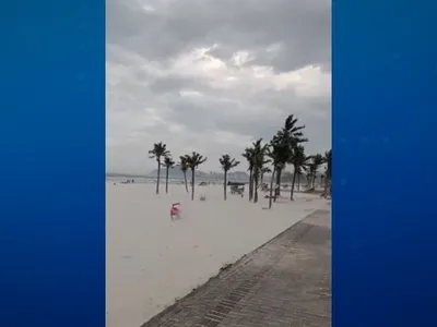 Com vento de 120 km/h, SP e RJ têm 5 mortes, caos no transporte e apagão