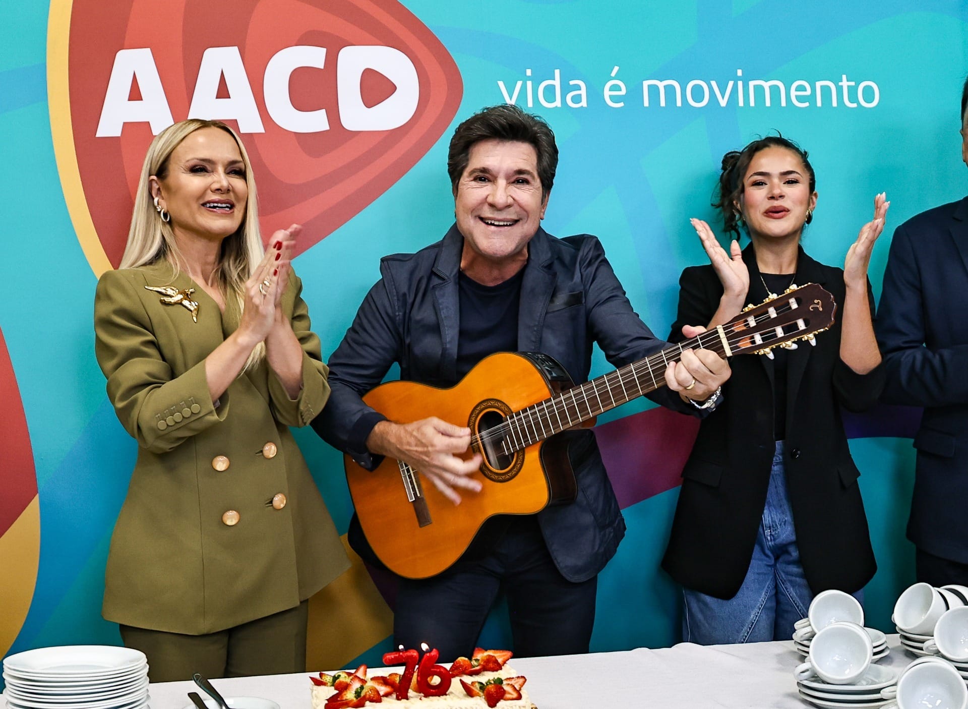 Eliana, Maísa e Daniel celebram 76 anos da AACD em São Paulo; veja fotos - QTU Questões do Universo