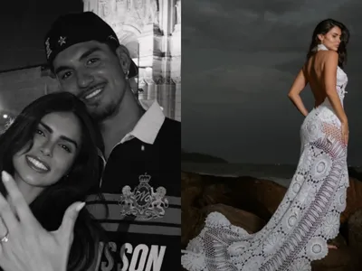 Gabriel Medina e Isabella Arantes casam 20 dias após anúncio de noivado