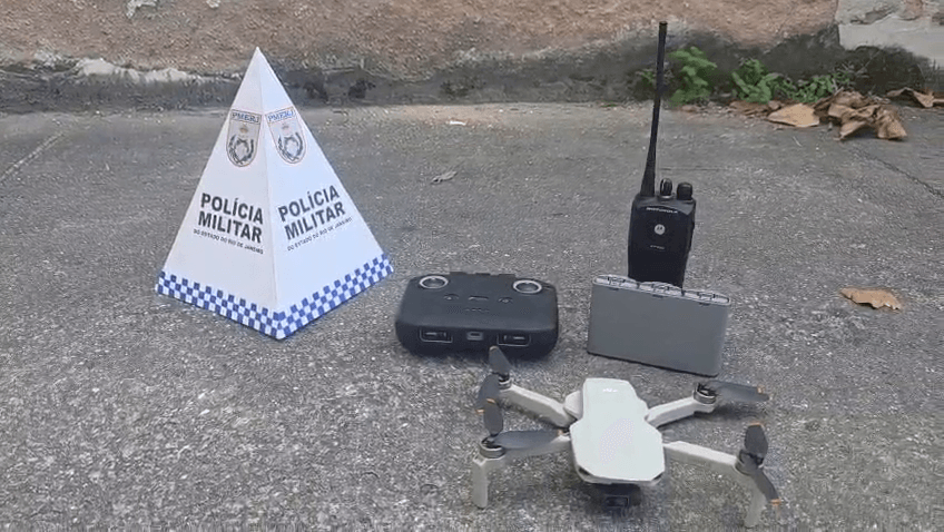 Polícia apreende drone e detector usados por criminosos para monitoramento - QTU Questões do Universo