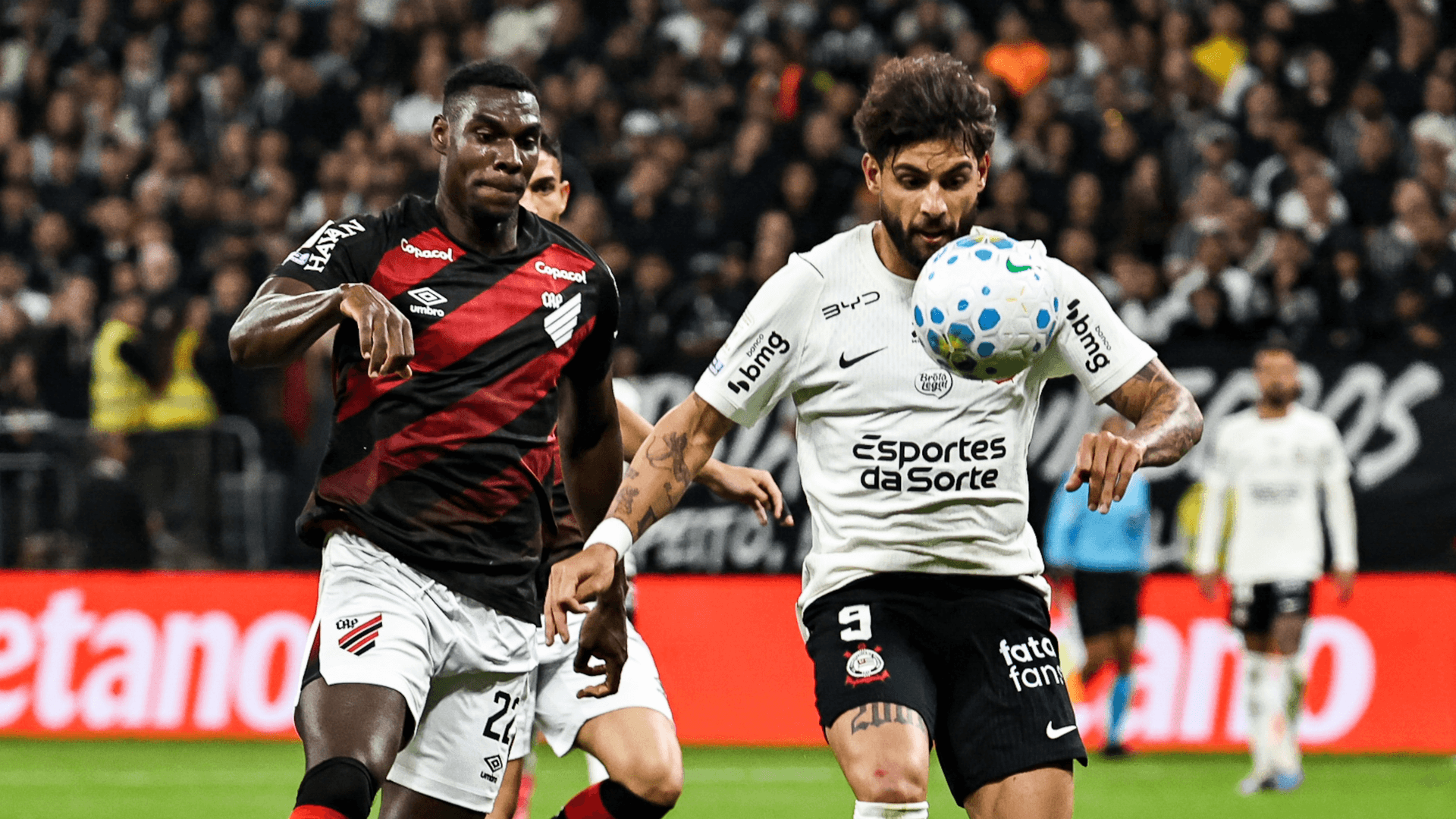 Corinthians empata com o Athletico e perde Yuri Alberto por lesão