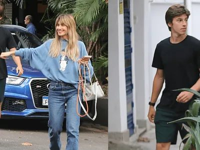 Carolina Dieckmann passeia com filho caçula no RJ: conheça José, de 18 anos