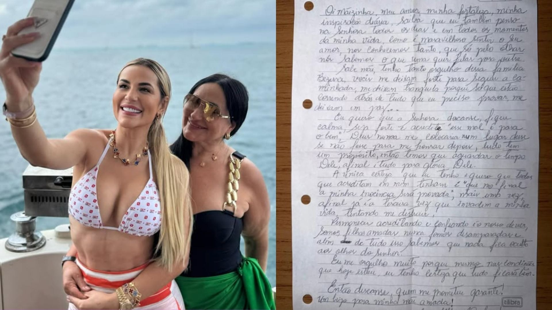 Me de Deolane Bezerra mostra carta enviada pela advogada d | Entretenimento | QTU - Notícias