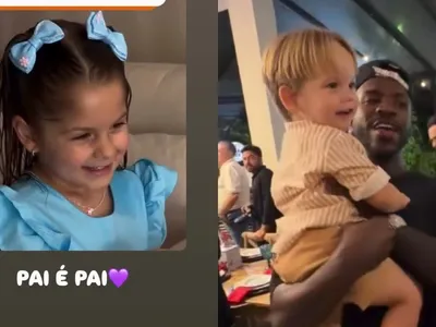 Indireta? Ex-sogra de Virginia mostra Zé Felipe com filhas: 'Pai é pai'