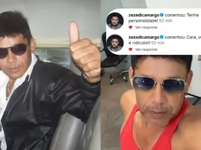 Sósia de Zezé Di Camargo é chamado de ridículo pelo cantor: 'Chateado'