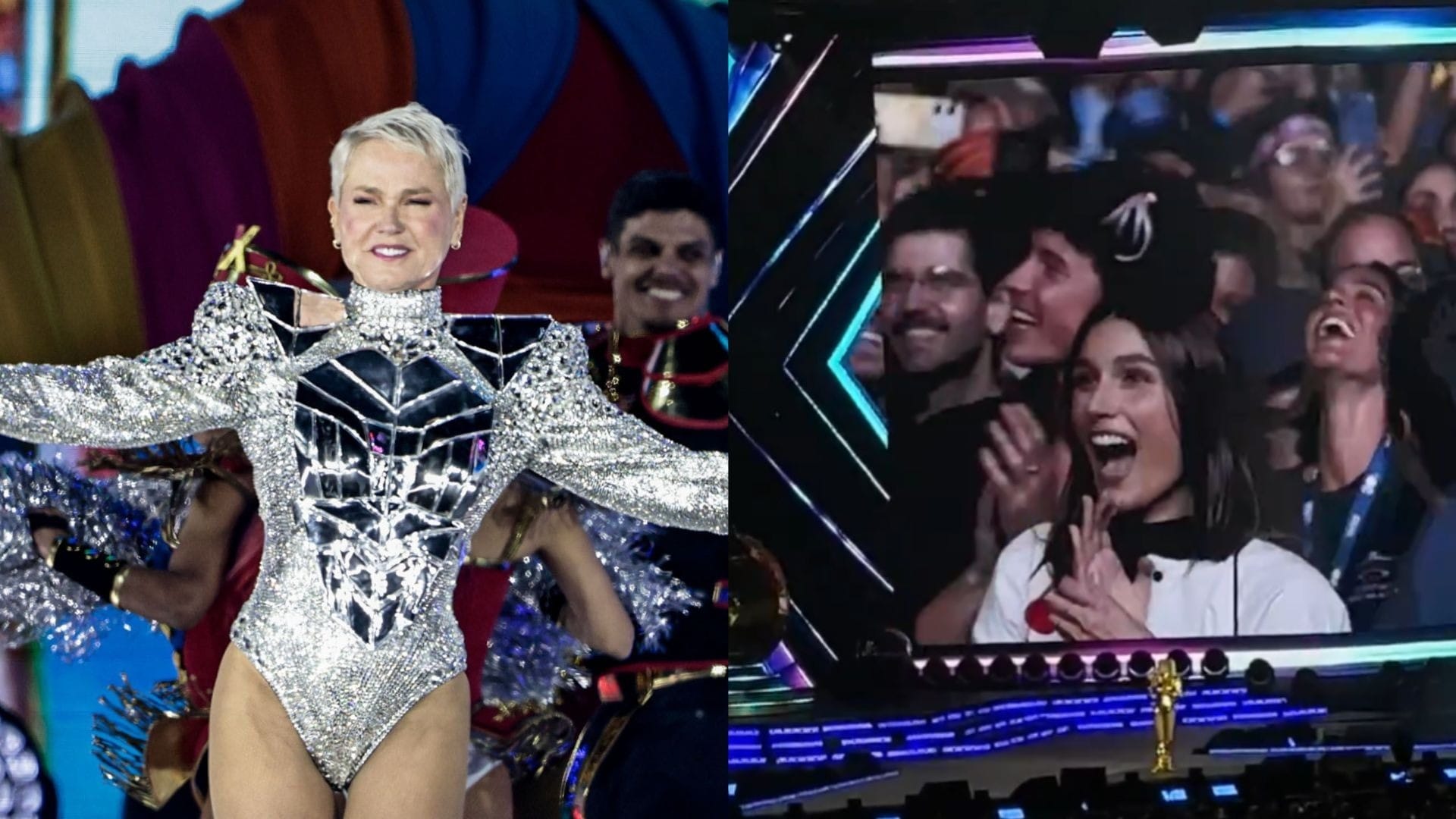 Xuxa pede netos para Sasha Meneghel e Bruna Marquezine: 'Sem pressão'