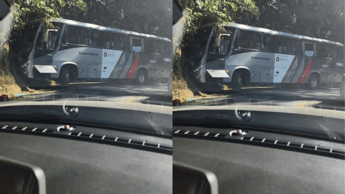 Rodovia Oswaldo Cruz: DER registra acidente com ônibus intermunicipal - QTU Questões do Universo