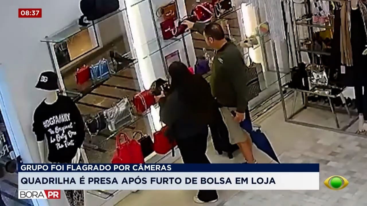 Casal chileno e dois curitibanos são presos por furtos de bolsas de luxo - QTU Questões do Universo