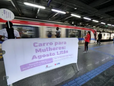 Vagão exclusivo para mulheres no transporte público enfrenta desafios