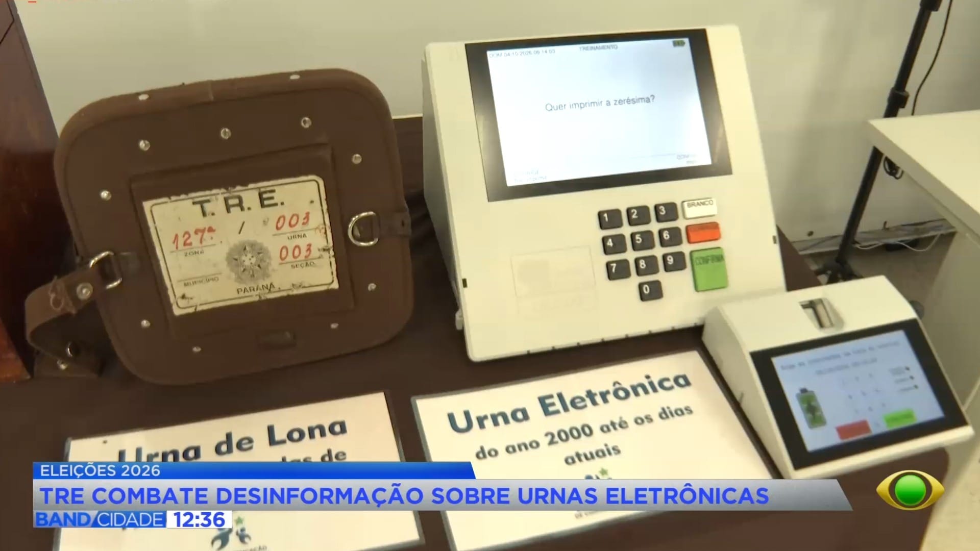 TRE-PR leva urnas eletrônicas a escolas para enfrentar boatos - QTU Questões do Universo