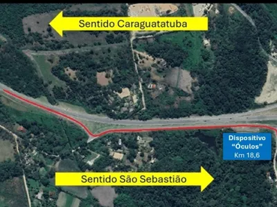 Trecho do Contorno Sul da Rodovia dos Tamoios passará por reforma