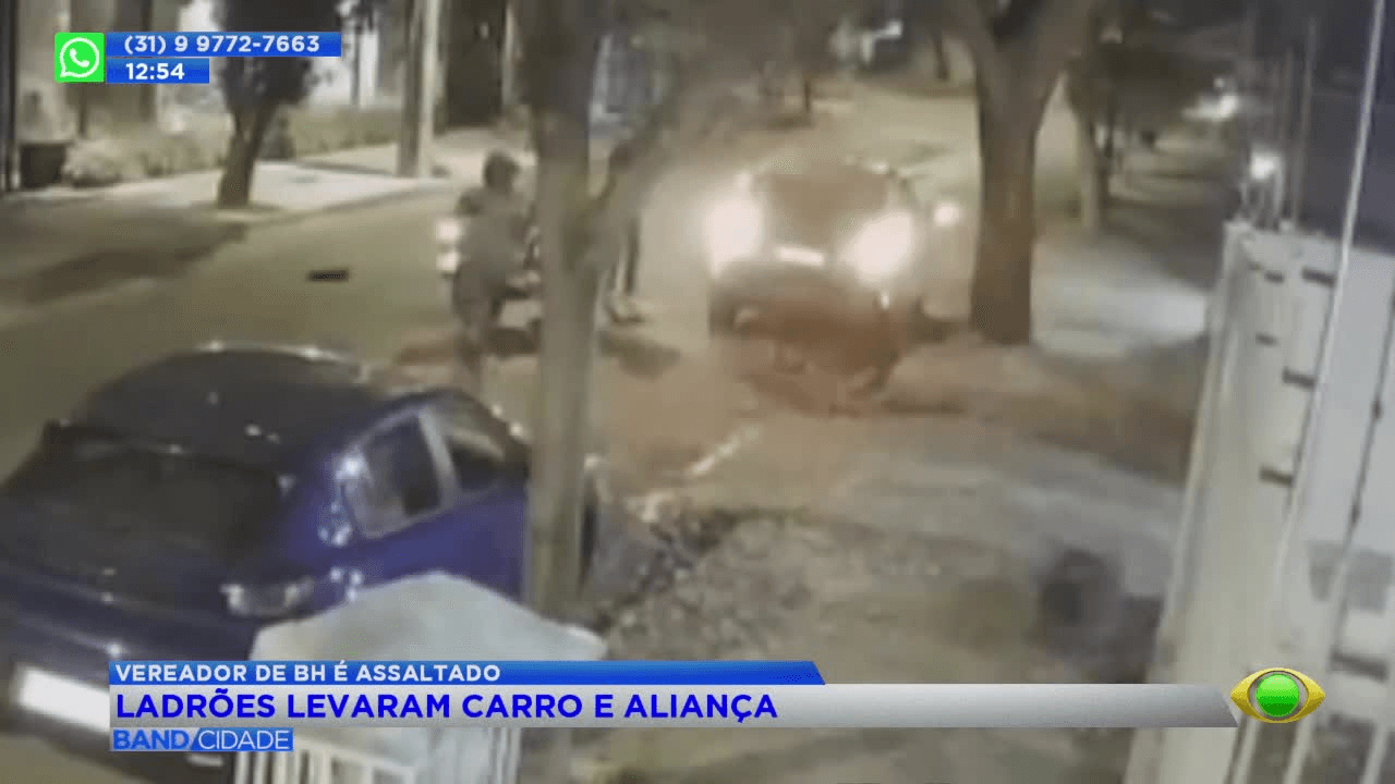 Vereador Bruno Miranda é assaltado no bairro Cidade Nova