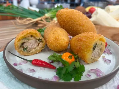Bolinho amazônico do chef Bruno Hashimoto | Band Receitas