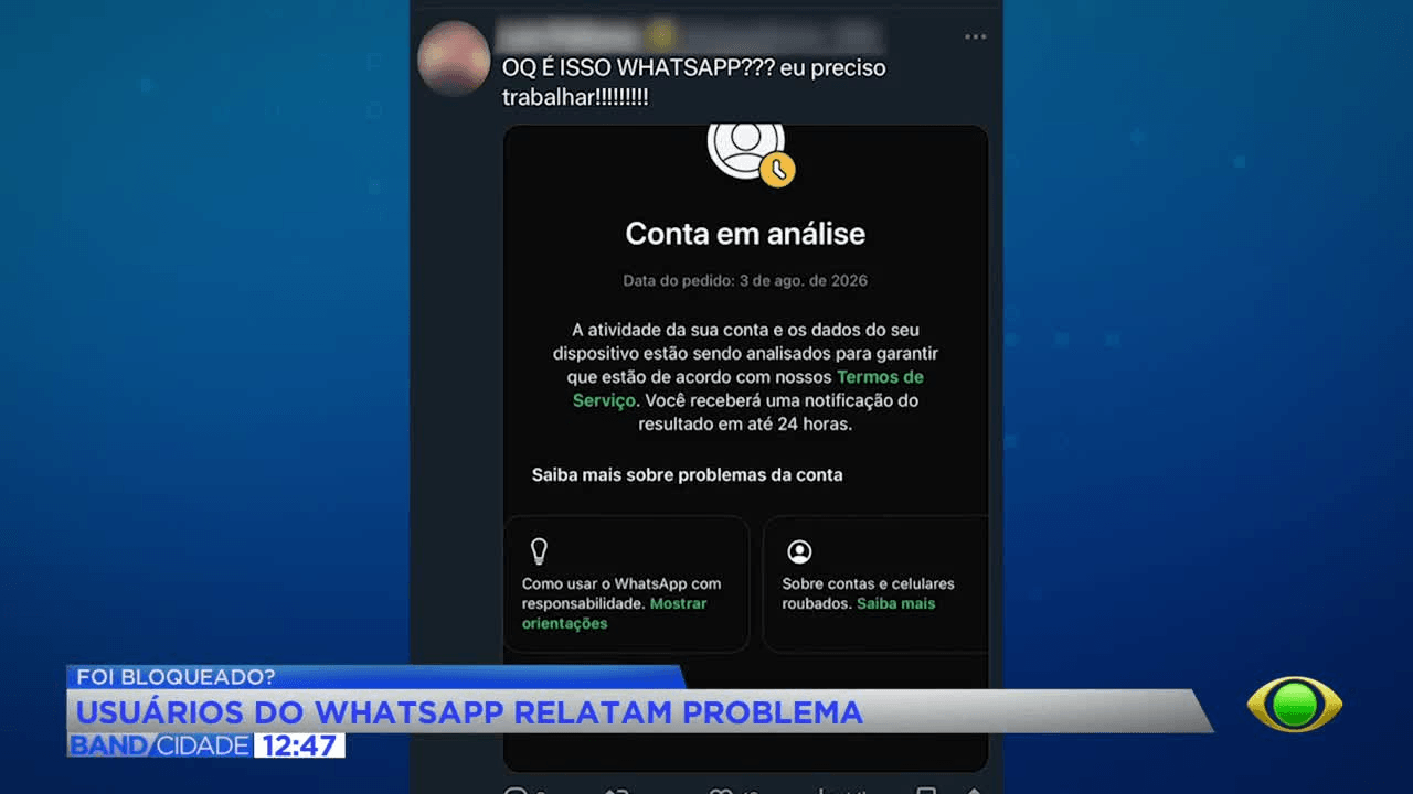 Bug bloqueia WhatsApp de usuários no Brasil; veja o que fazer - QTU Questões do Universo