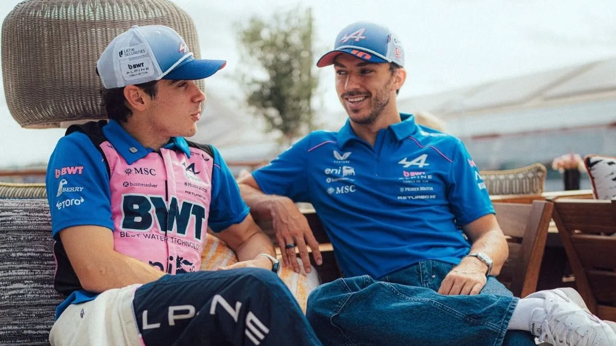 Franco Colapinto e Pierry Gasly - Crédito: X
