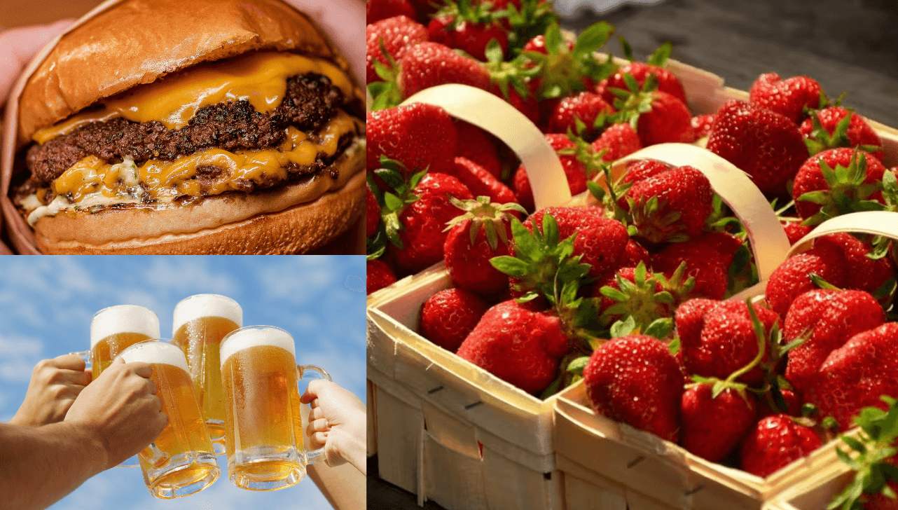 Itatiba recebe a Festa do Morango, Burguer e Chopp entre 6 e 16 de agosto