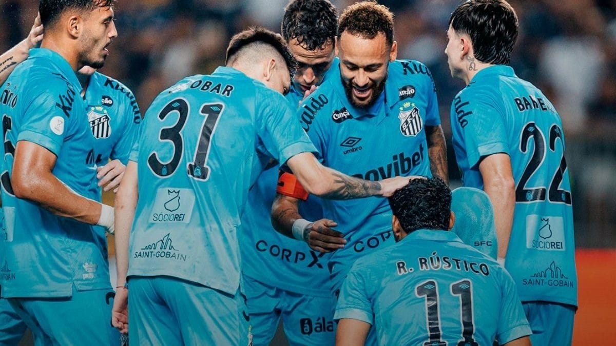 Rony se emociona com gol pelo Santos e exalta Neymar: "Uma honra" - QTU Questões do Universo