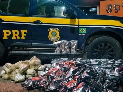 Homem é preso com 83 quilos de skunk na Via Dutra, em Resende