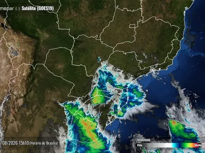Ciclone: PR registra chuva forte e ventos de até 72 km/h nesta quinta-feira
