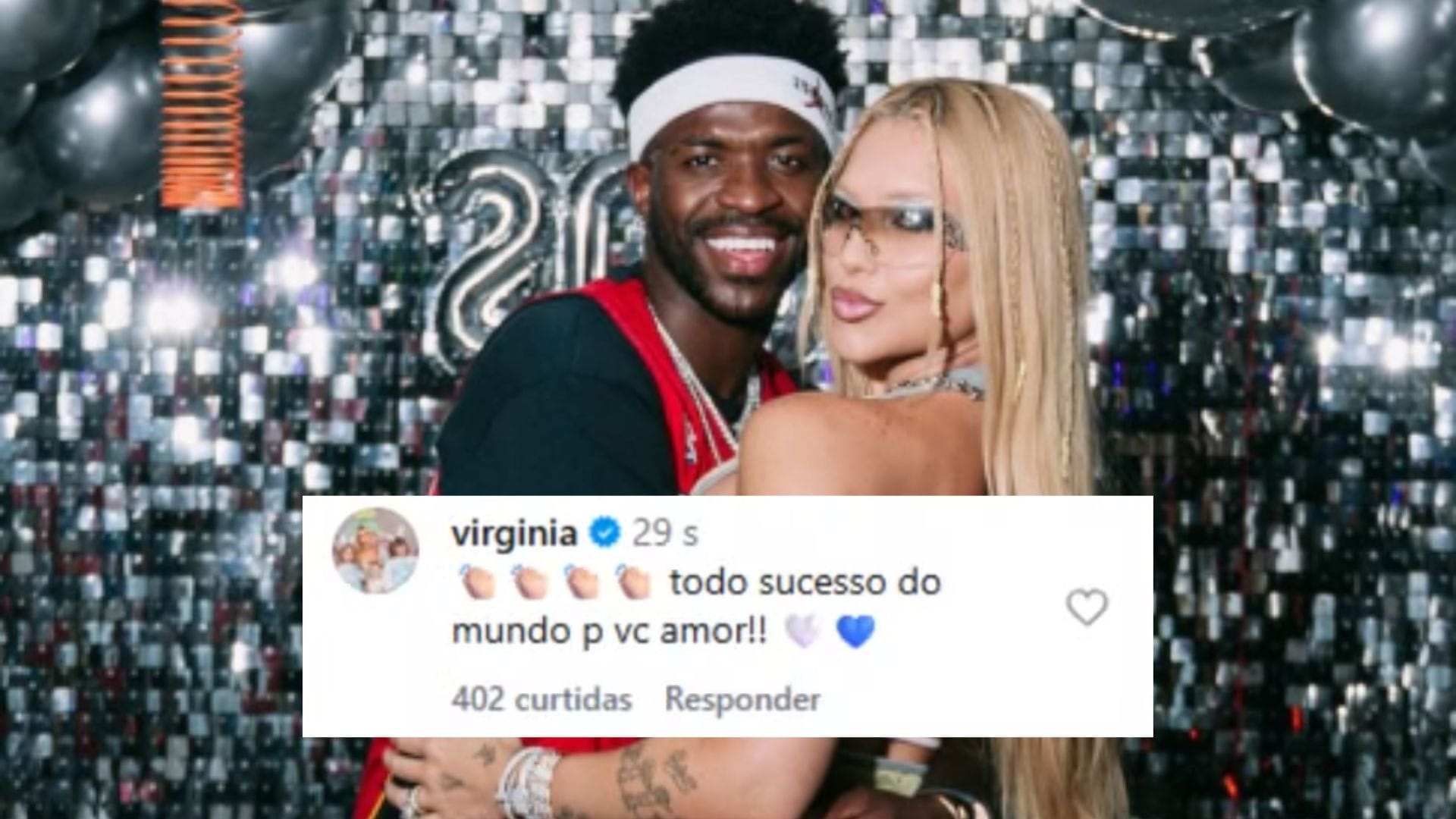 Virginia Fonseca celebra renovação de Vini Jr. com Real Madrid: 'Sucesso'