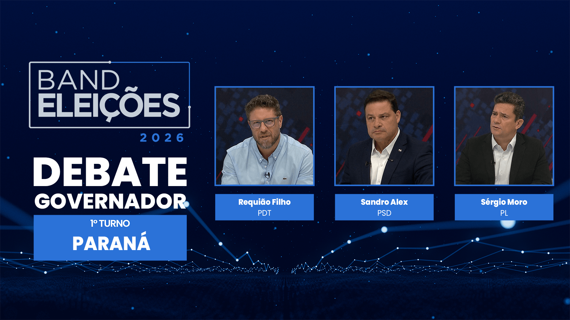 Como vai funcionar o debate entre pré-candidatos no Paraná