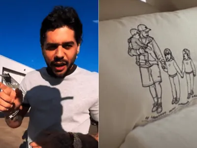 Zé Felipe exibe adesivo da família em novo jato com homenagem para Virginia