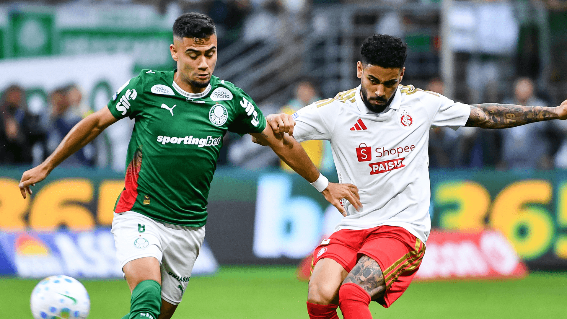 Líder Palmeiras esbarra no Inter e fica no empate em casa; veja lances