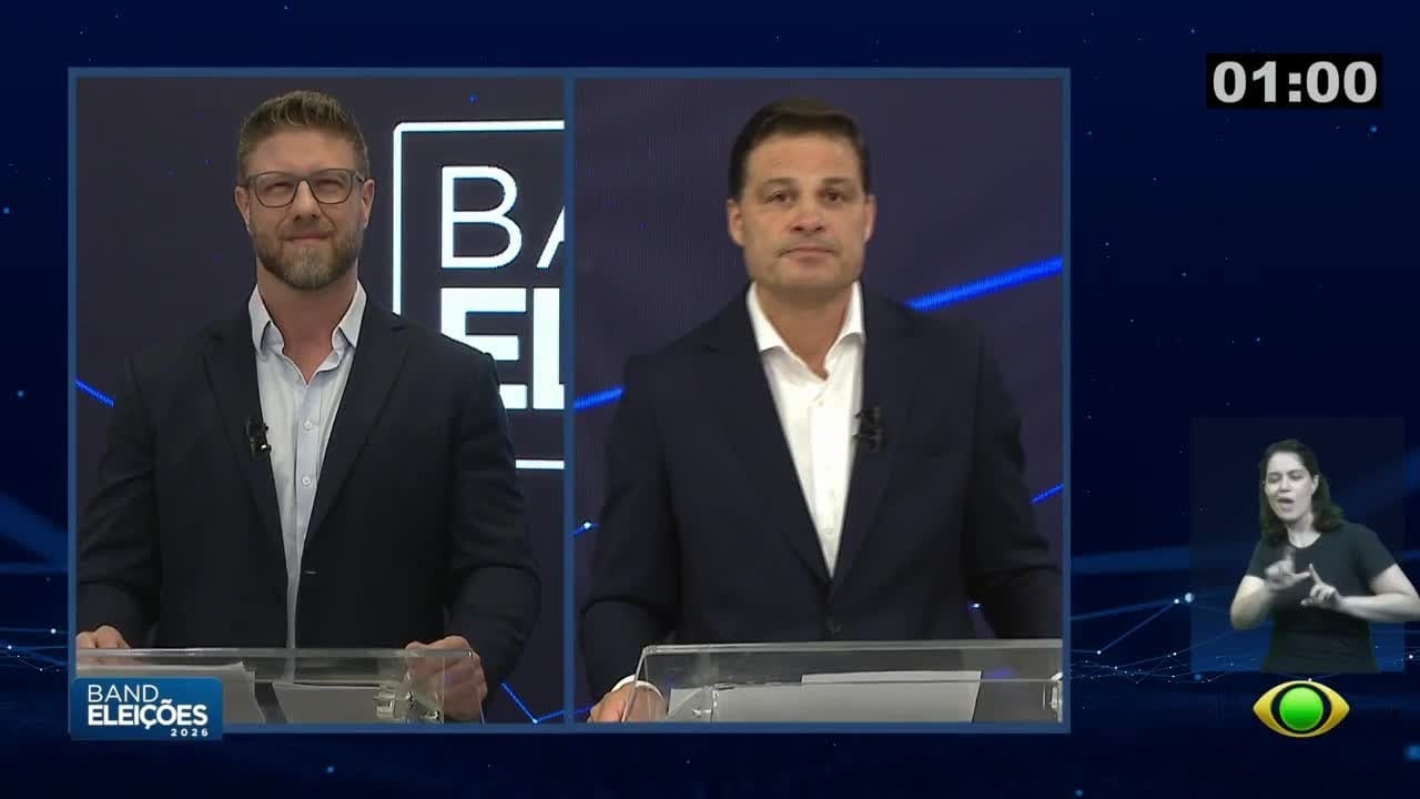Debate na Band: candidatos deixam Moro de lado e trocam farpas entre si