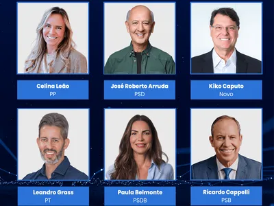 Debate Band AO VIVO coloca candidatos ao governo do DF frente a frente