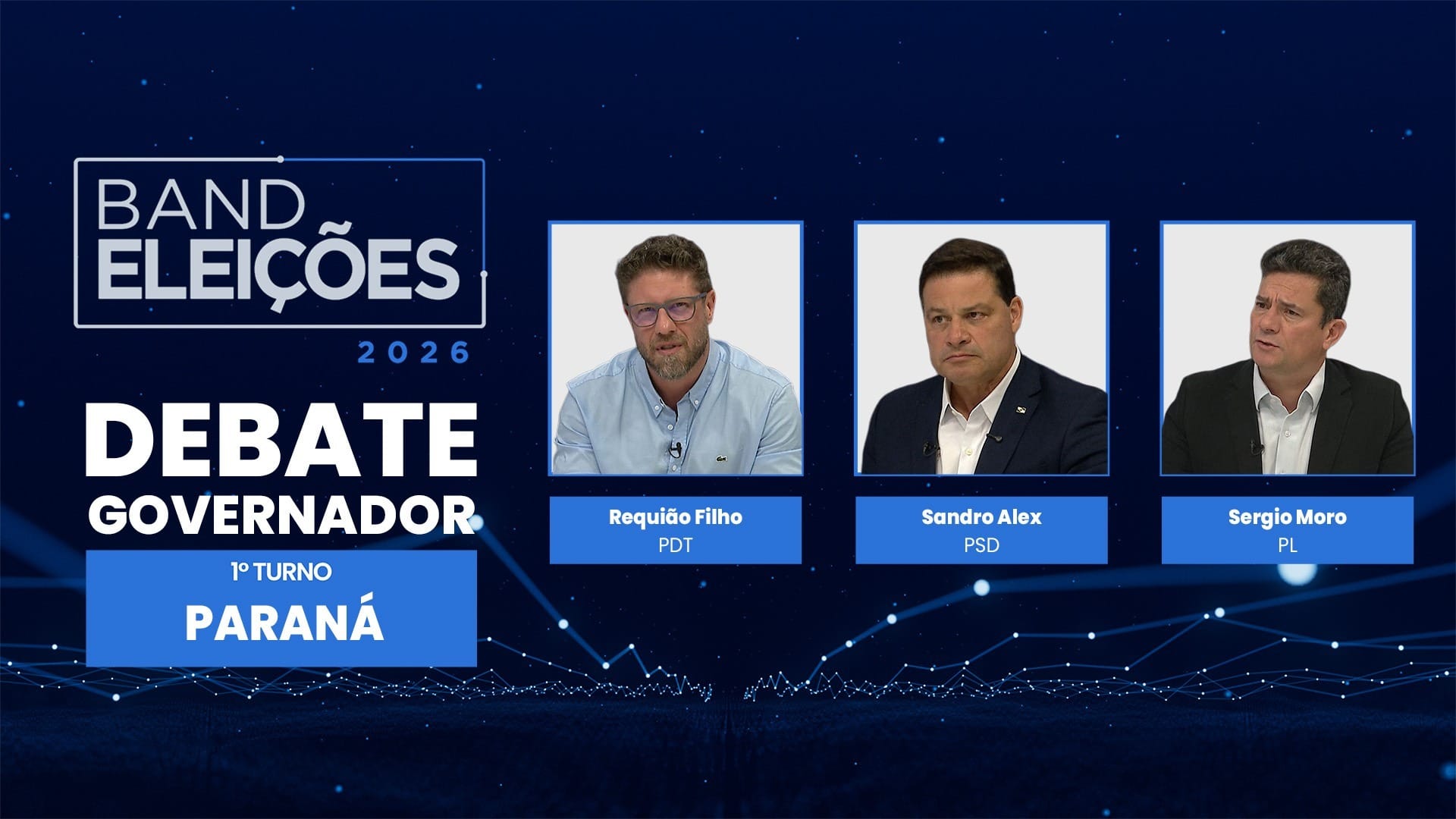 Debate para governador do Paraná: horário, onde assistir e regras