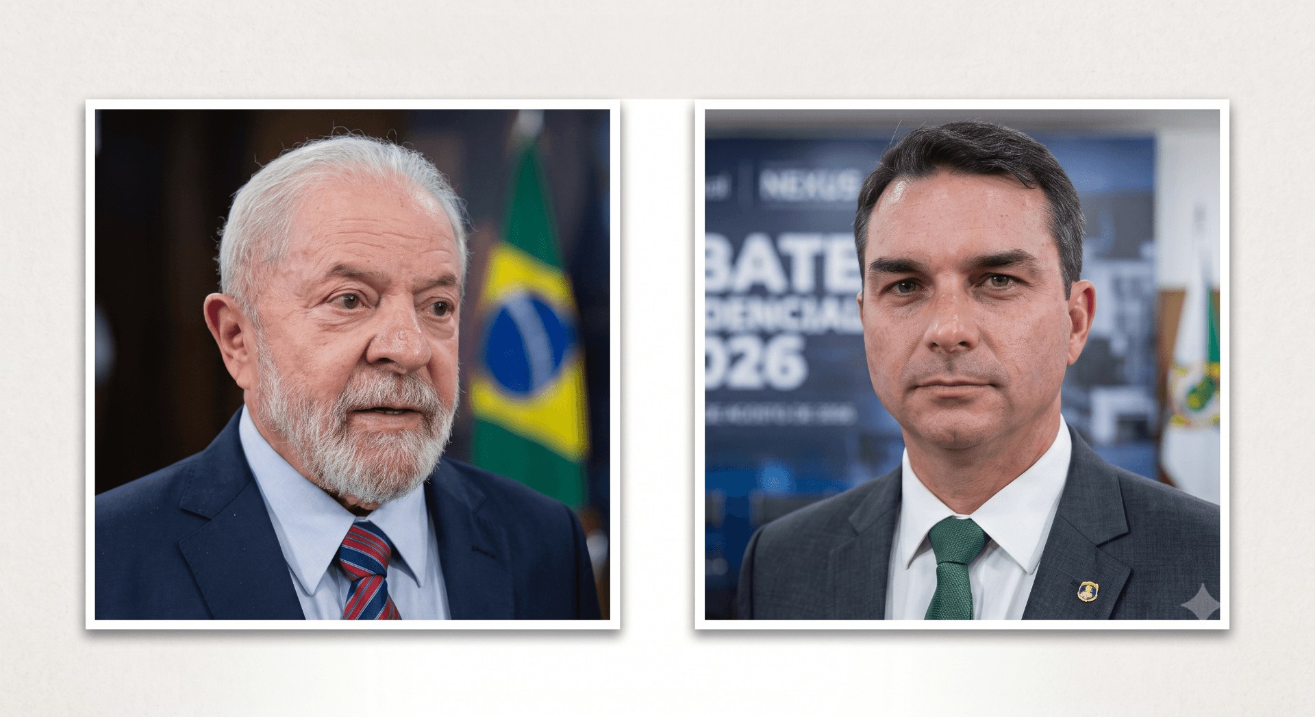 Lula e Flávio Bolsonaro lideram rejeição em pesquisa BTG/Nexus
