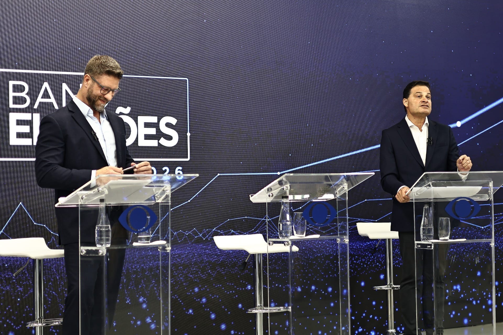 Como foi o debate da Band para o Governo do Paraná nas eleições 2026