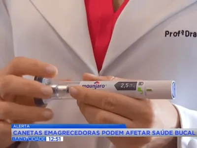 Canetas emagrecedoras podem afetar rosto e saúde bucal; entenda
