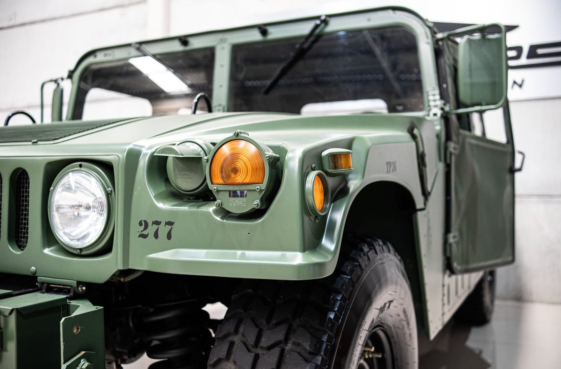 Carro foi usado em bases militares nos EUA