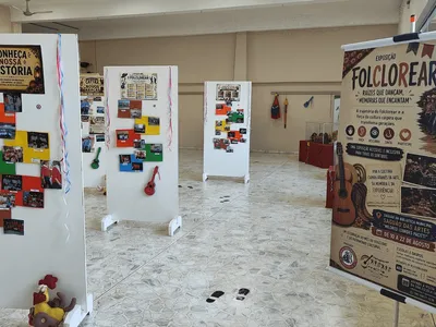 Exposição “Folclorear” celebra o mês do Folclore e do Patrimônio Cultural