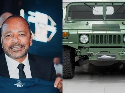 Conheça carro militar de R$ 880 mil que Neymar Pai ganhou no Dia dos Pais