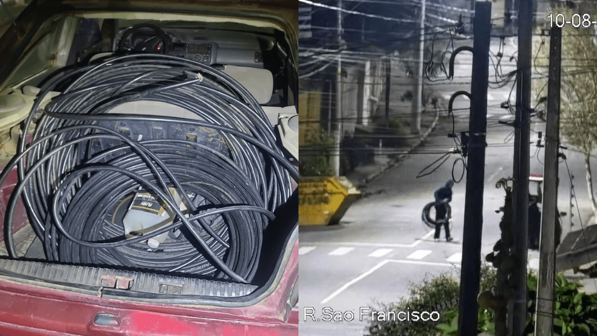 PM prende trio por furto de fiação elétrica em Tremembé