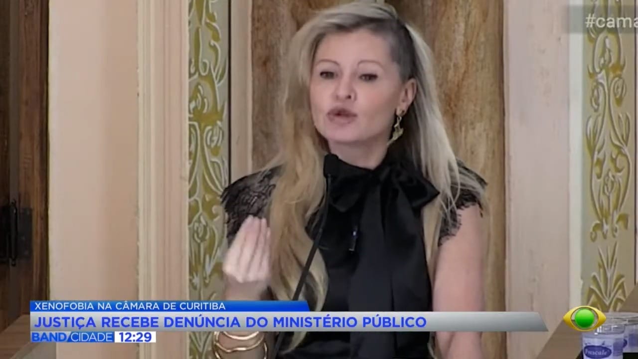 Tathiana Guzella vira ré por suspeita de xenofobia em Curitiba