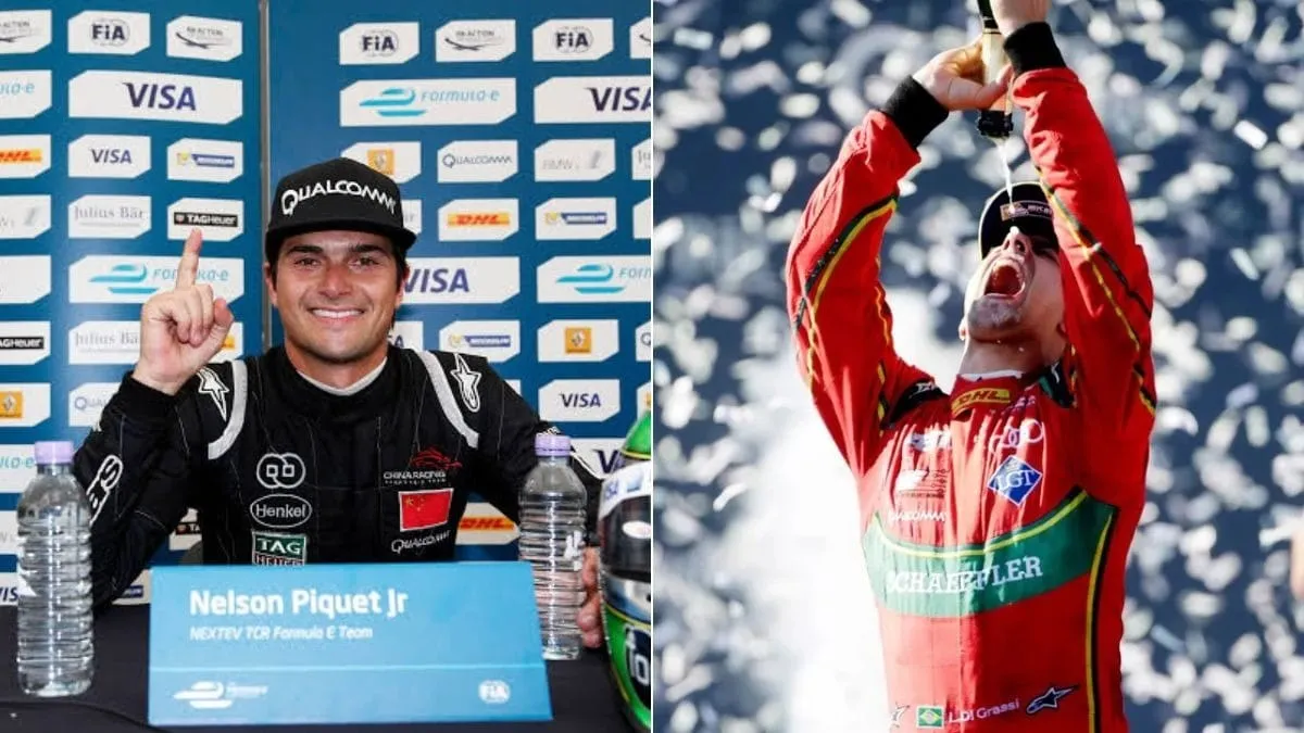 Nelsinho Piquet e Lucas Di Grassi