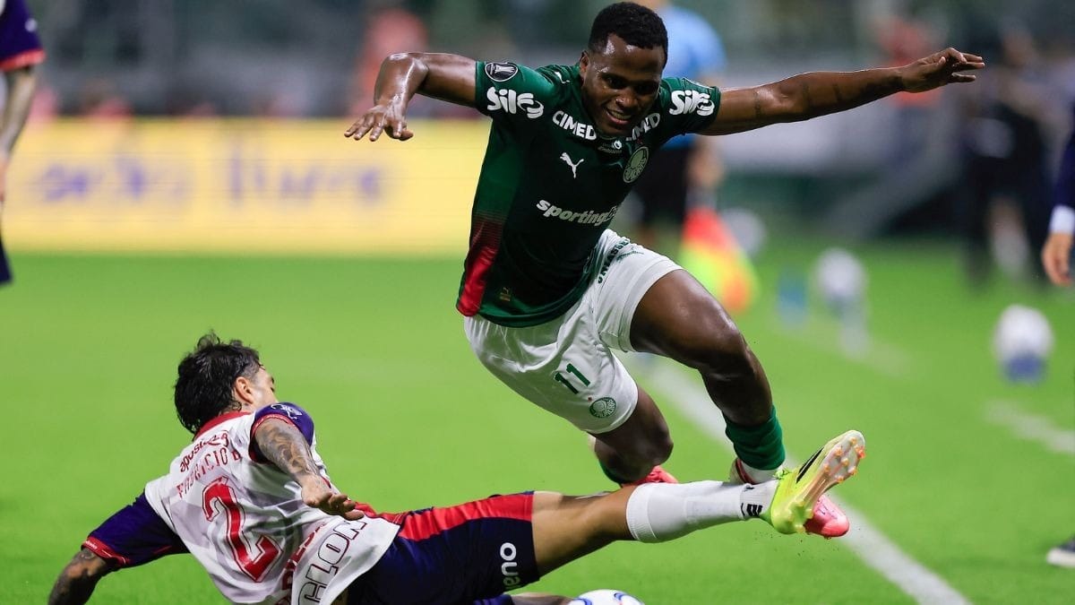 Palmeiras empata com o Cerro Porteño pela Libertadores; veja os gols