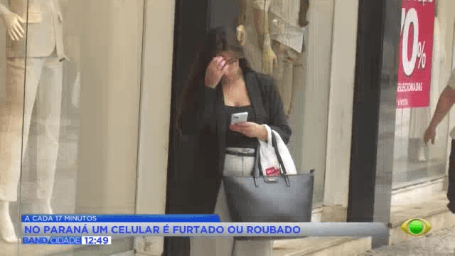 Paraná registra roubo ou furto de celular a cada 17 minutos
